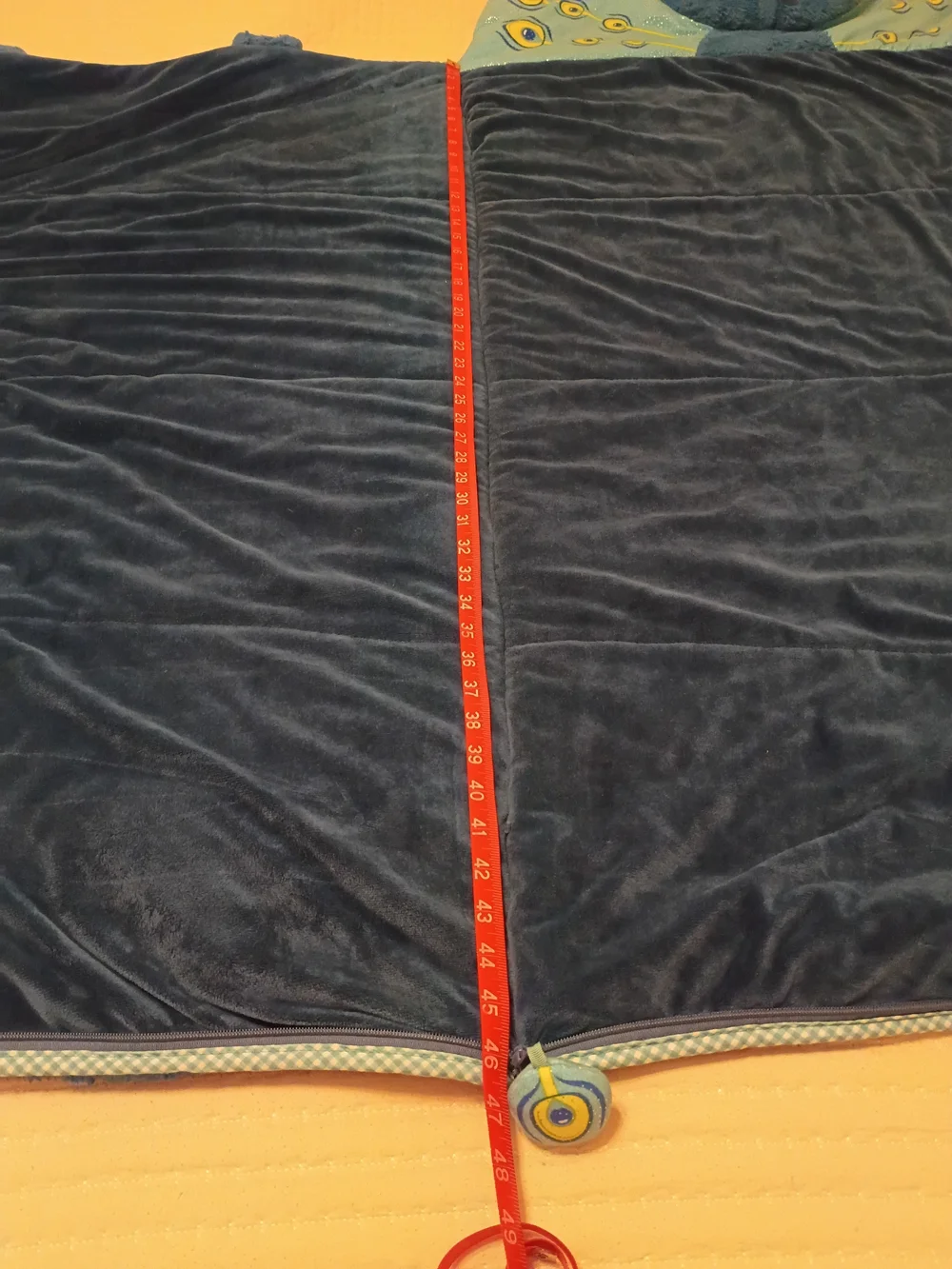 Hugfun Kids Animal Slumber Bag Blue Peacock Sleeping Bag (66
